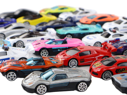 Conjunto de 30 molas em caixa para carros polícia e desportivos