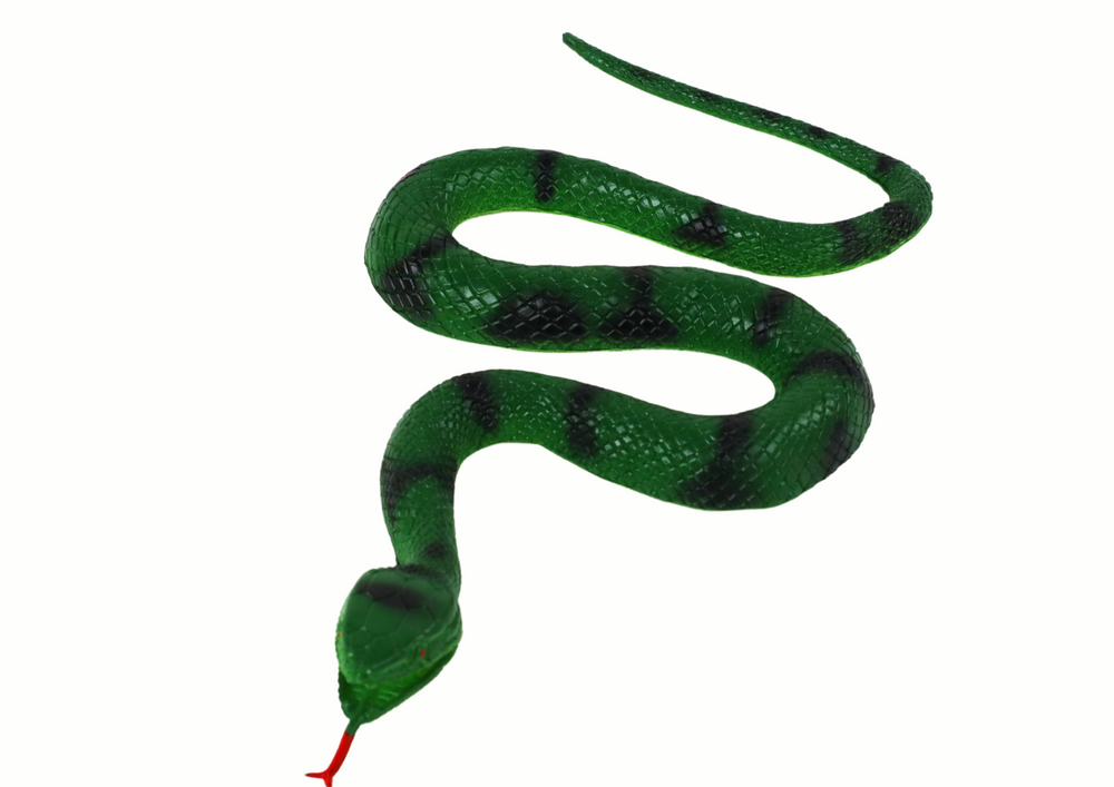 Mangueira de borracha verde com manchas pretas (1 unidade)