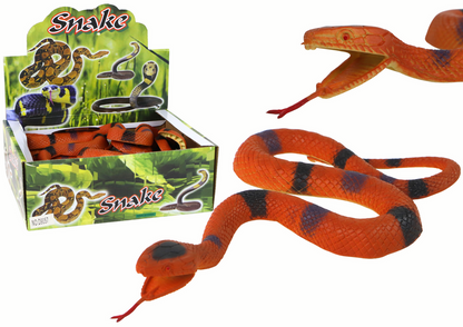 Cobra de borracha castanha (1 unidade)