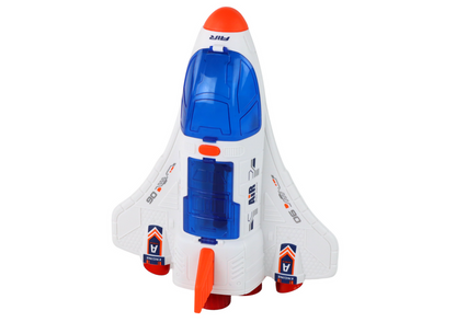 Missão espacial foguetão e cosmonauta, 2 elementos