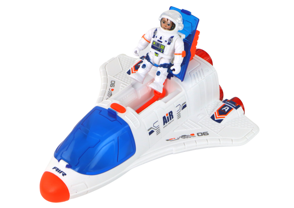 Missão espacial foguetão e cosmonauta, 2 elementos