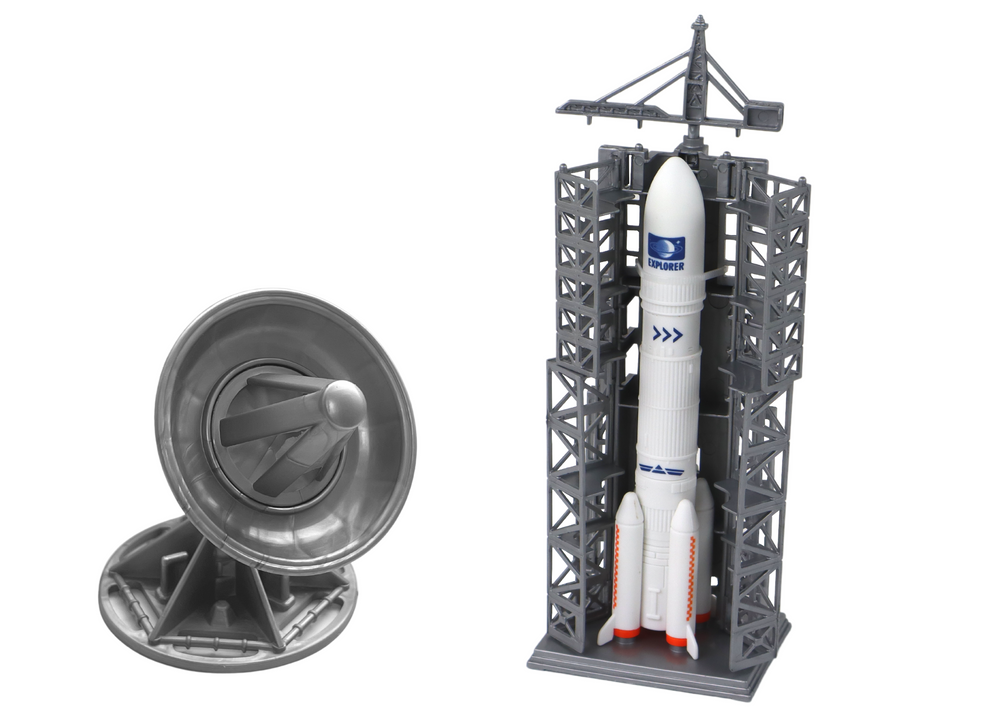 Missão espacial foguetão astronauta nave espacial, 5 peças