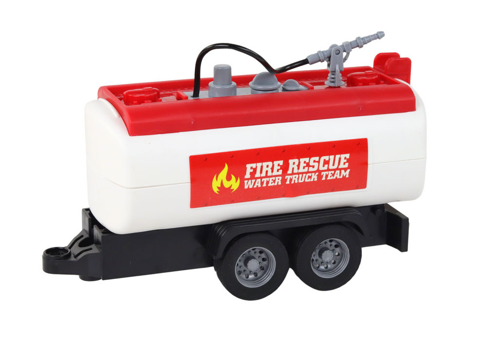 Camião de Bombeiros com Reboque Luzes e Sons 1:16