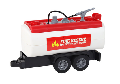 Camião de Bombeiros com Reboque Luzes e Sons 1:16