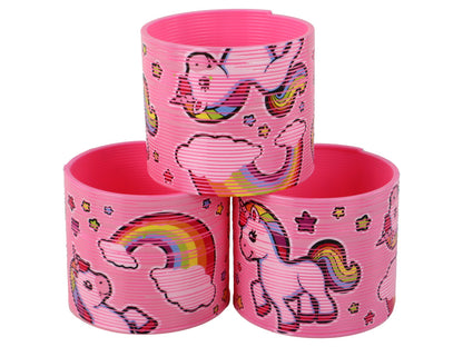 Mola Relaxante Unicórnio Rosa Claro 6cm (1 unidade, sortido)