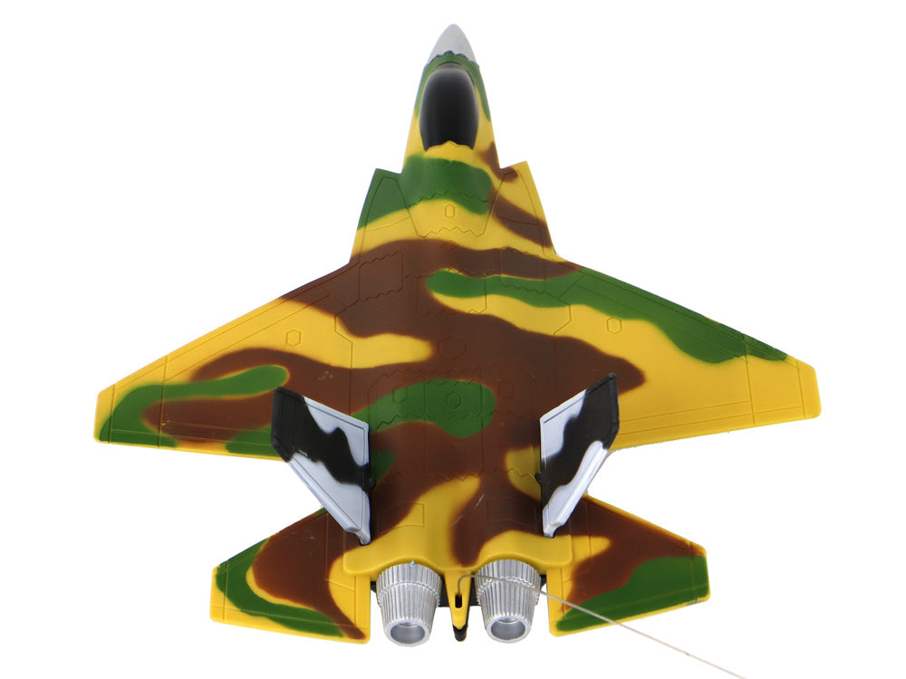Avião Militar Caça RC Camuflado Moro