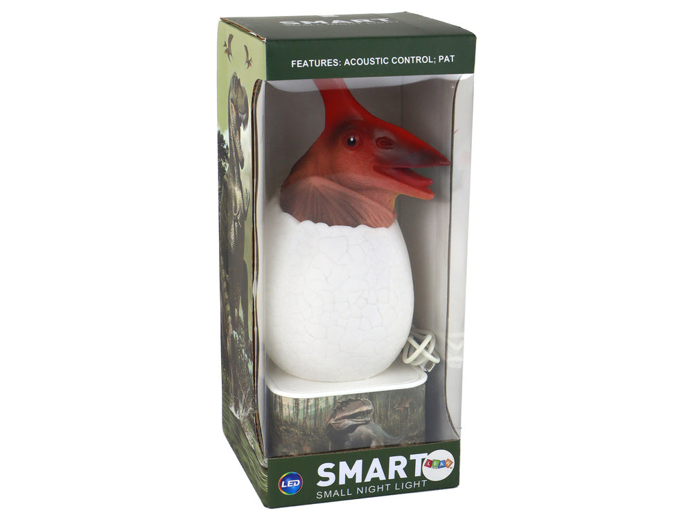 Lâmpada Ovo Dinossauro Pterossauro LED Micro USB
