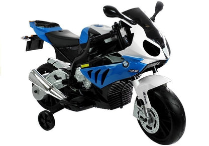 Moto elétrica infantil BMW S1000RR azul