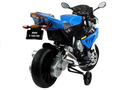 Moto elétrica infantil BMW S1000RR azul
