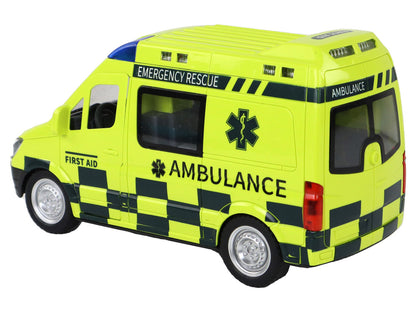 Ambulância Telecomandada Amarela com Luzes