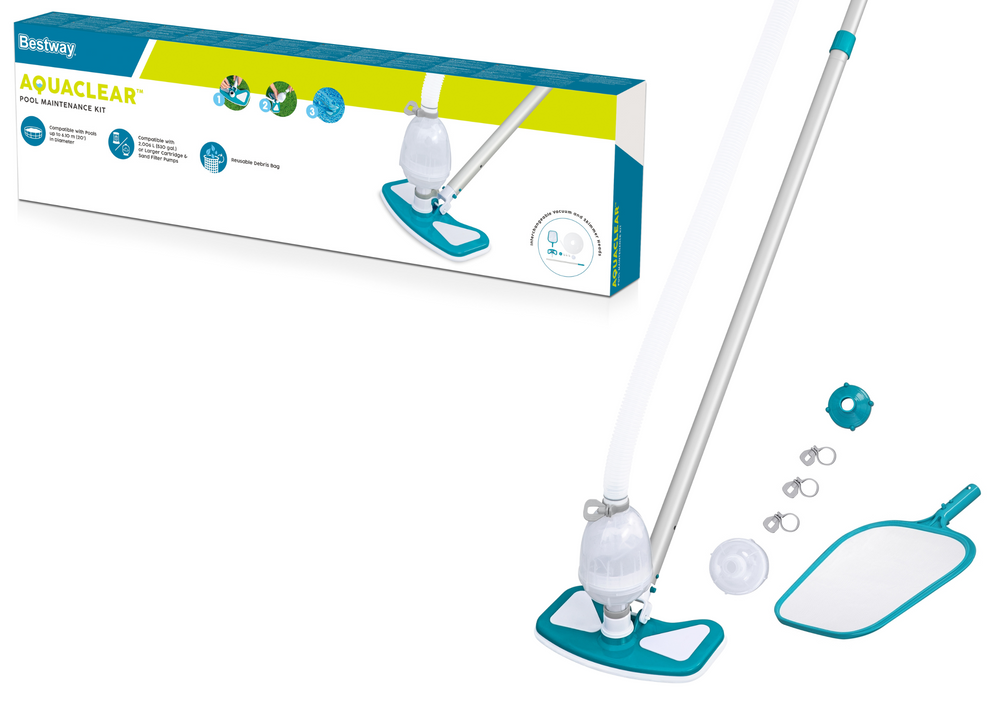 Kit de Limpeza do Fundo da Piscina Bestway