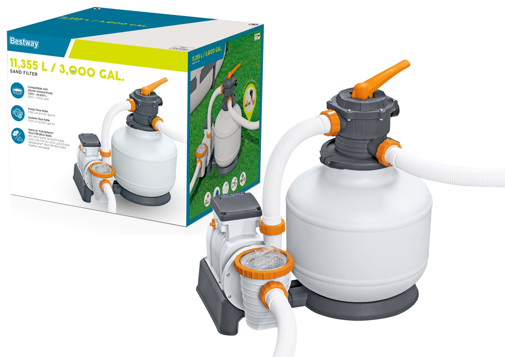 Bomba de Areia 11355L/h Bestway
