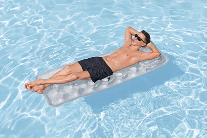Colchão de Água Insuflável Cinzento 188x71cm Bestway