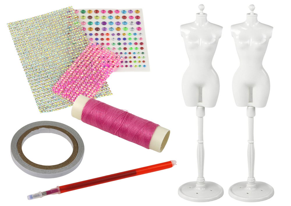 Conjunto Criativo Artístico para Criar Vestidos