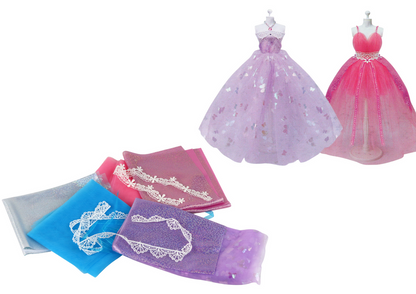 Conjunto Criativo Artístico para Criar Vestidos