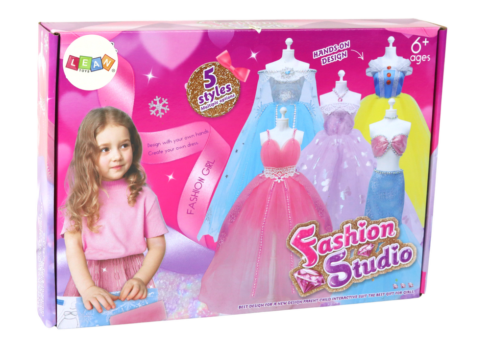 Conjunto Criativo Artístico para Criar Vestidos