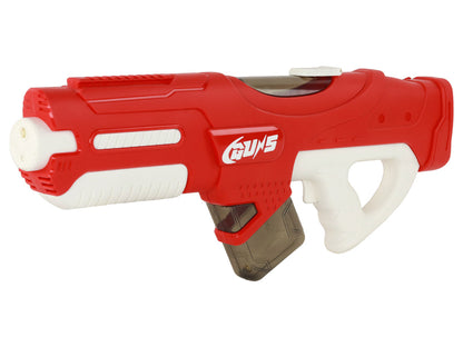 Pistola de Água Grande Vermelha 750ml com Óculos