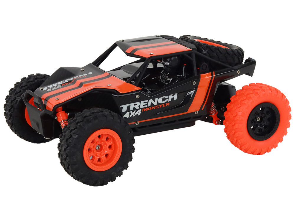 Carro Todo-o-Terreno RC 1:24 Laranja