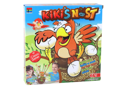 Jogo de Família Construir Ninho da Galinha com Paus