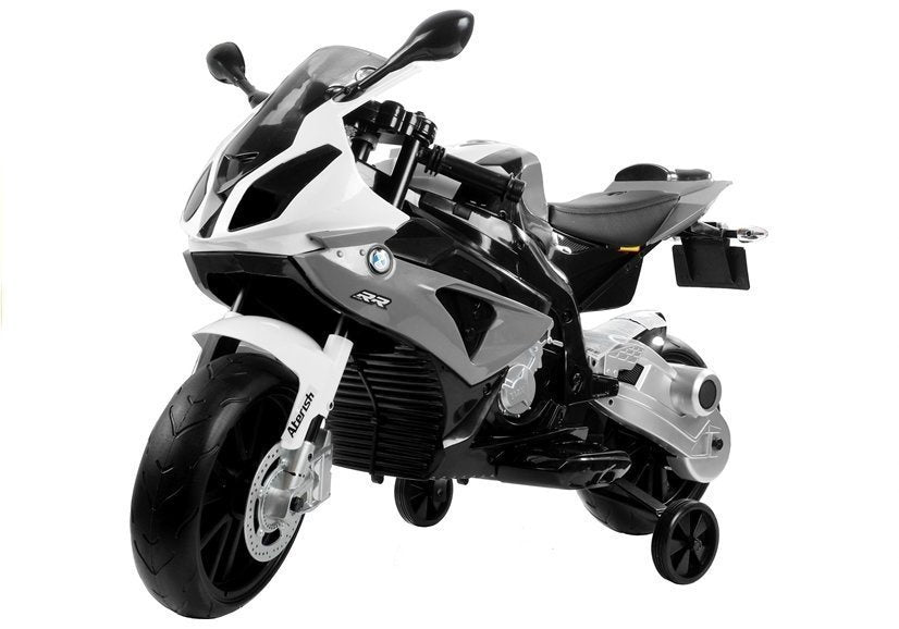 Moto elétrica infantil BMW S1000RR prateado