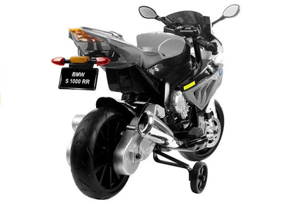 Moto elétrica infantil BMW S1000RR prateado