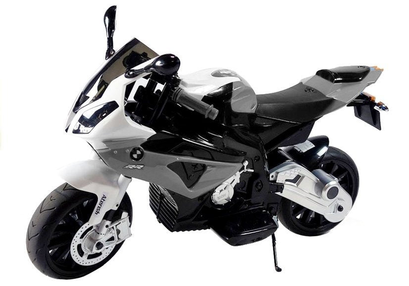 Moto elétrica infantil BMW S1000RR prateado