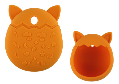 Capa de Silicone Laranja para Tamagotchi