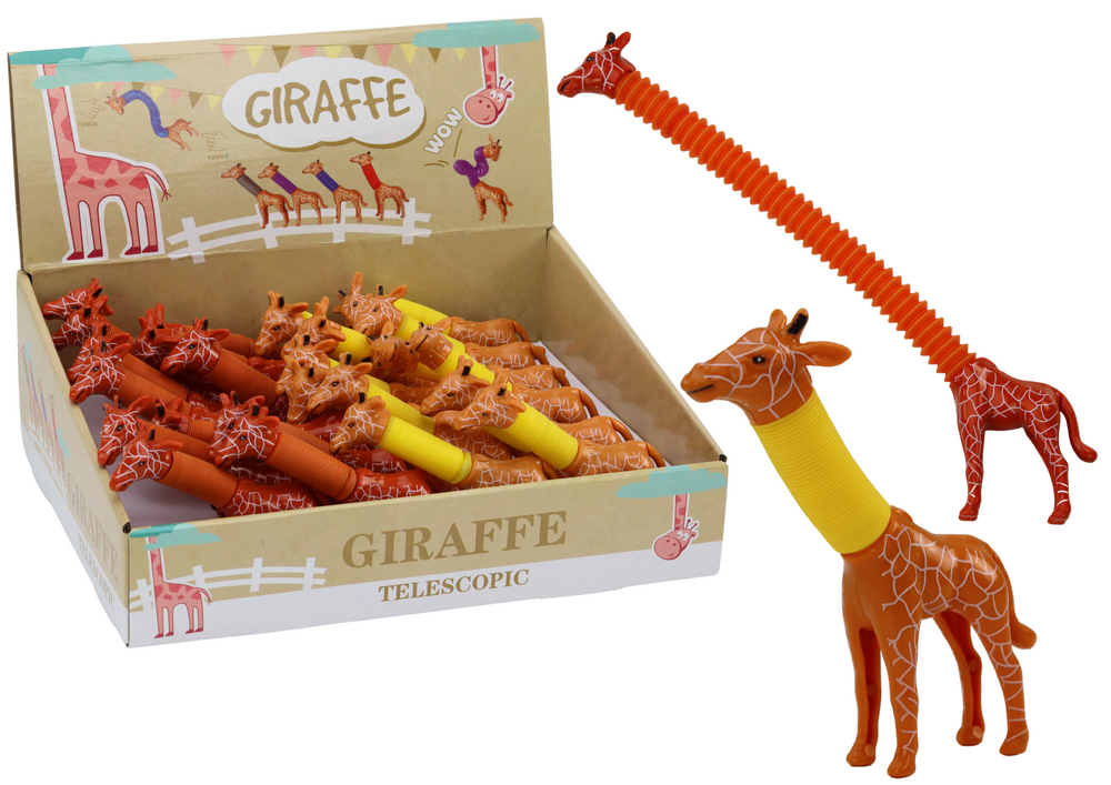 Tubo Pop LED Antisstress Girafa Mix (1 unidade)
