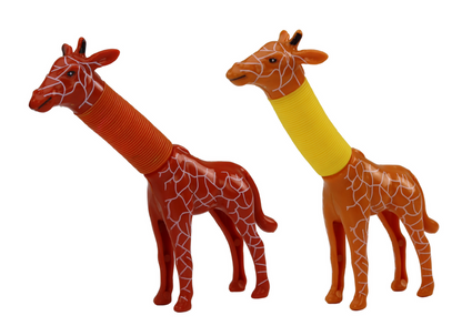 Tubo Pop LED Antisstress Girafa Mix (1 unidade)
