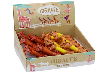 Tubo Pop LED Antisstress Girafa Mix (1 unidade)