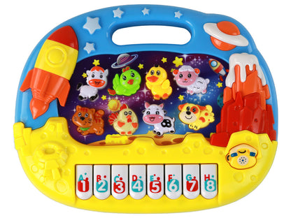 Órgão Educativo para Aprender Inglês Animais Espaço