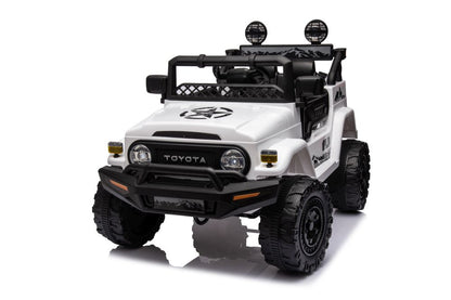 Carro Elétrico Toyota FJ Branco 4x4