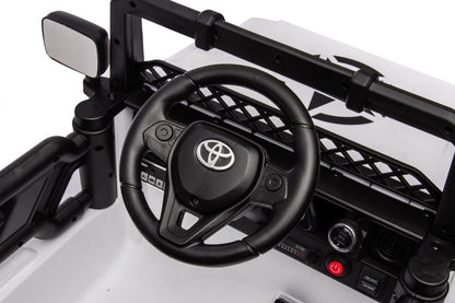 Carro Elétrico Toyota FJ Branco 4x4