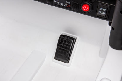 Carro Elétrico Toyota FJ Branco 4x4