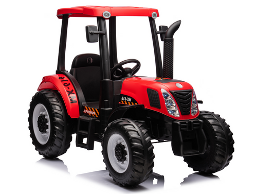 Trator elétrico infantil A011 24V vermelho