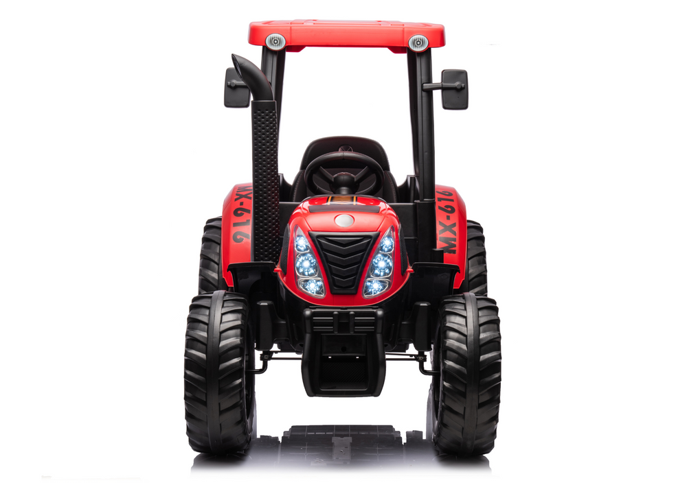Trator elétrico infantil A011 24V vermelho