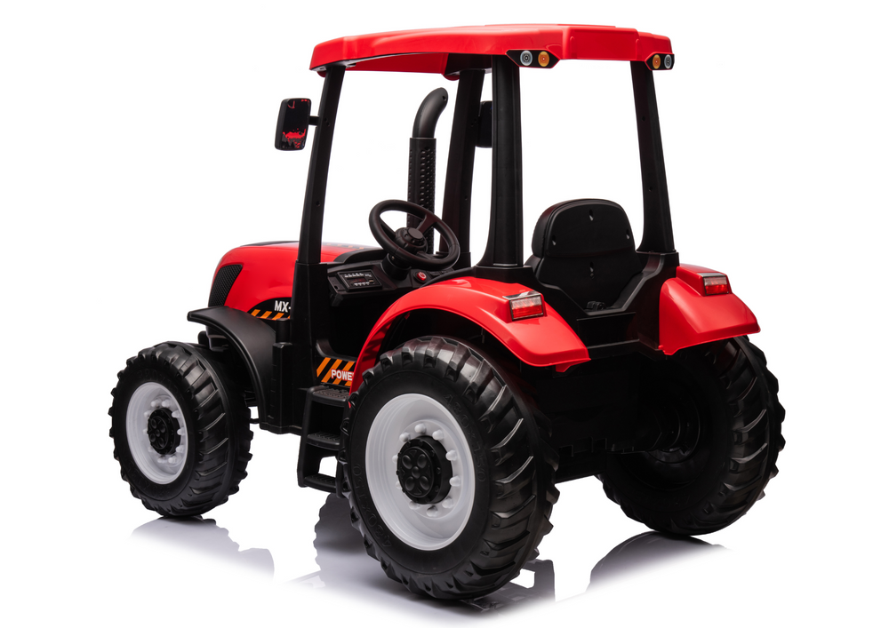 Trator elétrico infantil A011 24V vermelho