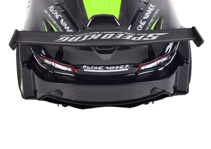 Carro desportivo RC grande 1:10 verde e preto