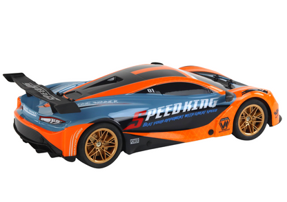 Carro desportivo RC grande 1:10 laranja