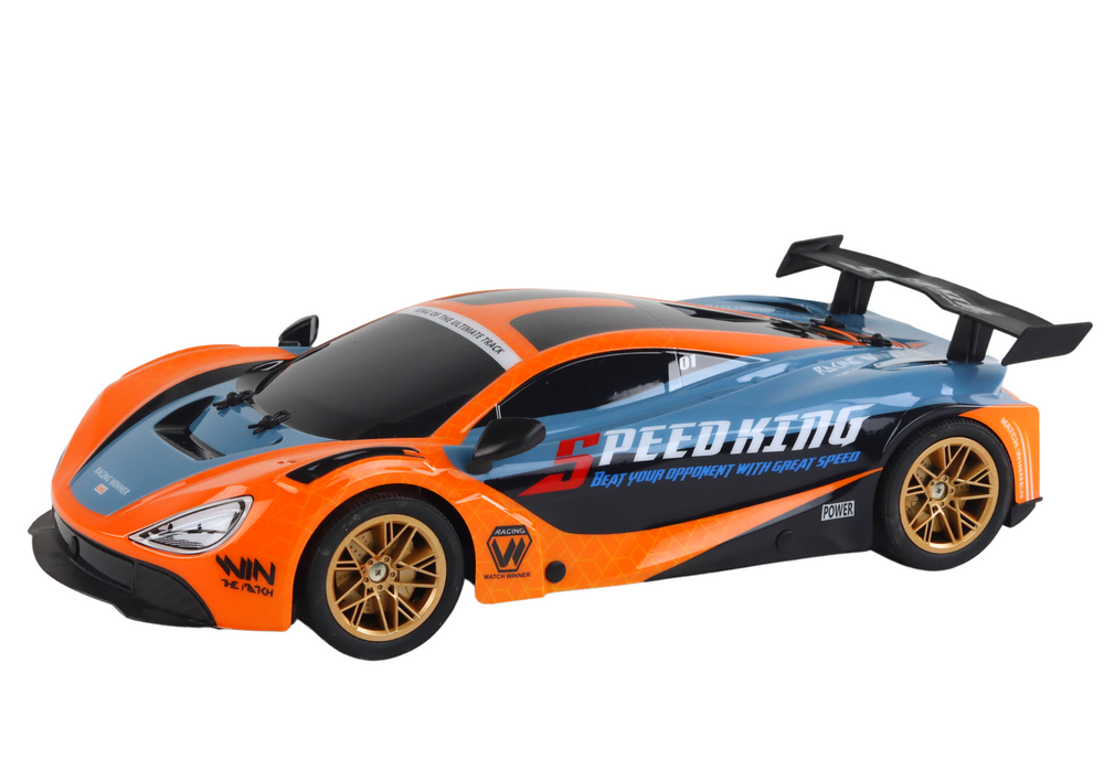 Carro desportivo RC grande 1:10 laranja