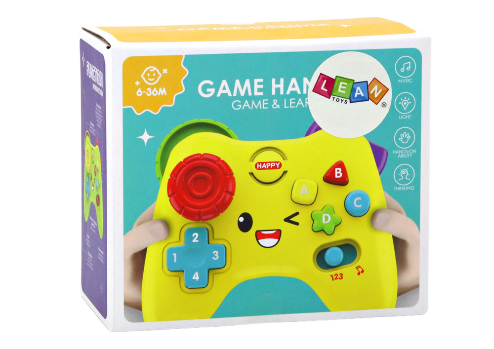 Tablet educativo interativo rosa com luzes e sons