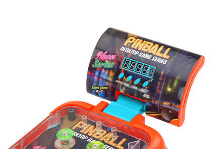 Jogo pinball com luzes LED sons e marcador