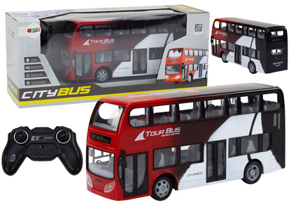 Autocarro dois andares RC com luzes