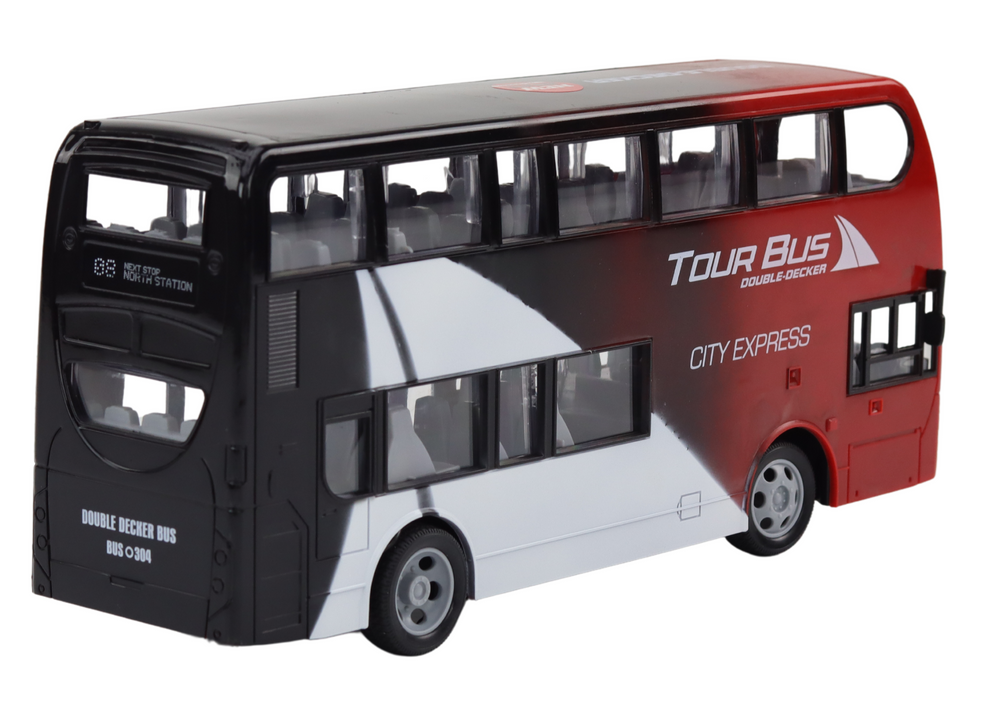 Autocarro dois andares RC com luzes