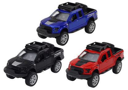 Pickup Off-Road Speedy Metal com reboque (1 unidade, sortido)