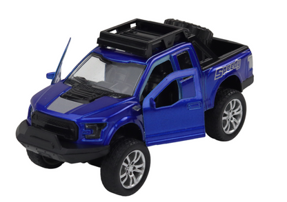 Pickup Off-Road Speedy Metal com reboque (1 unidade, sortido)