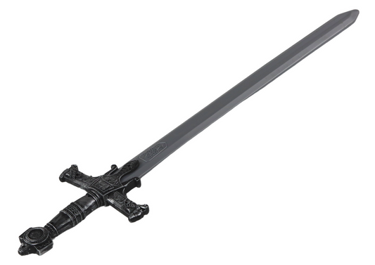Espada guerreiro cabo decorado com som 80x18x3 cm