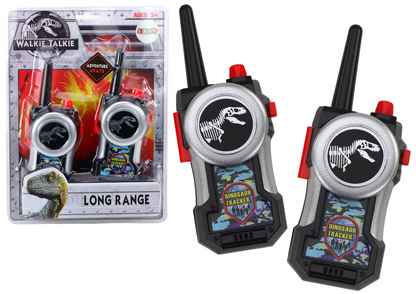 Walkie talkie dinossauro alcance 30-80 m