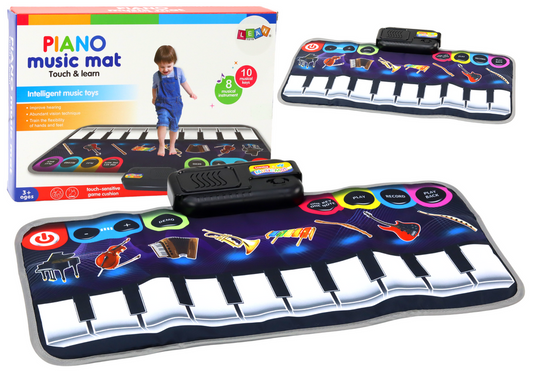 Tapete musical educativo instrumentos piano