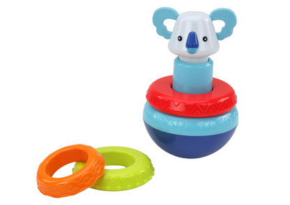 Conjunto sensorial torre koala cubo educativo spinners